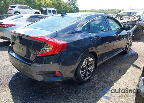 2017 Honda Civic Ex-T from USA, damaged, VIN 2HGFC1F48HH657896